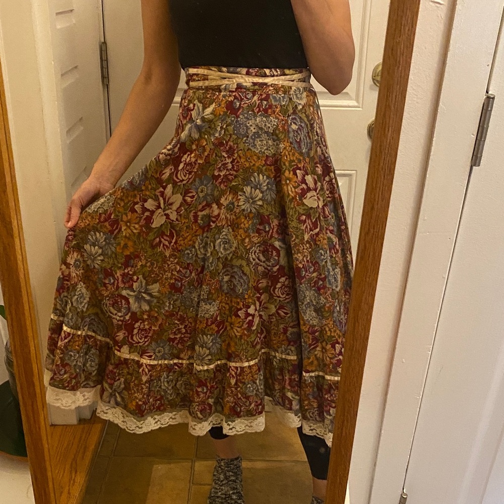Vintage Women's Prairie Skirt